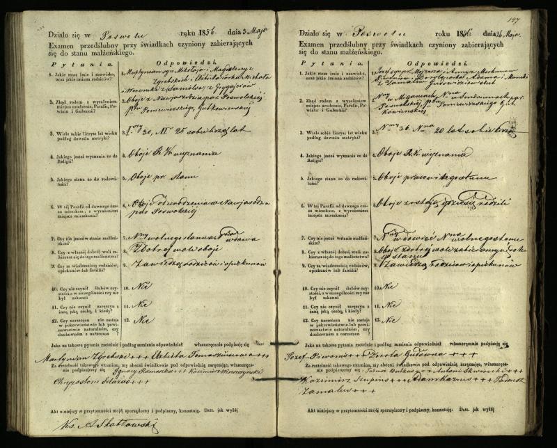 Pasvalio Romos katalikų parapijos bažnyčios 1849–1859 metų priešjungtuvinės apklausos knyga
