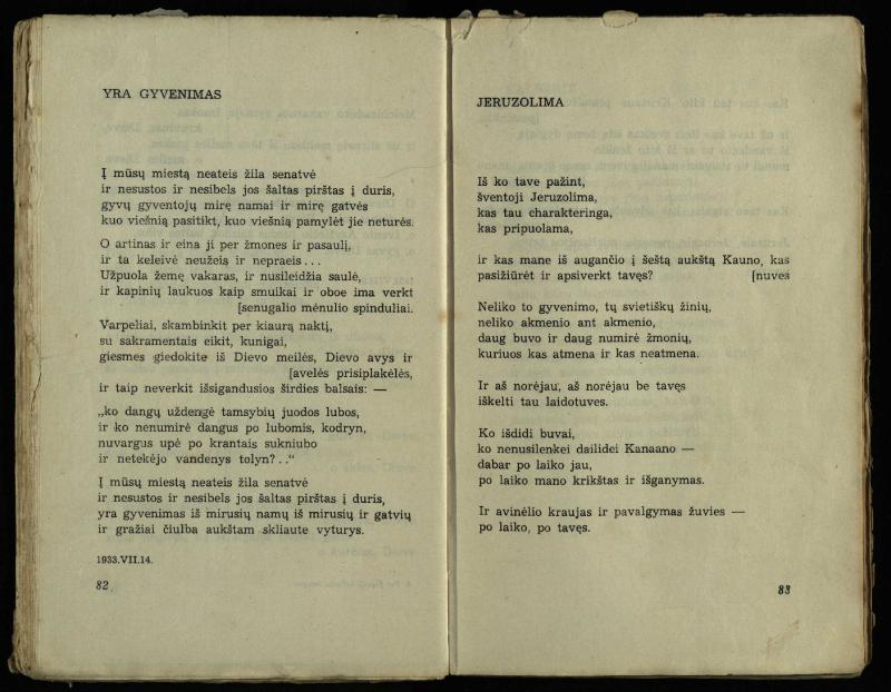 Per pasaulį keliauja žmogus : rinktinė poezija