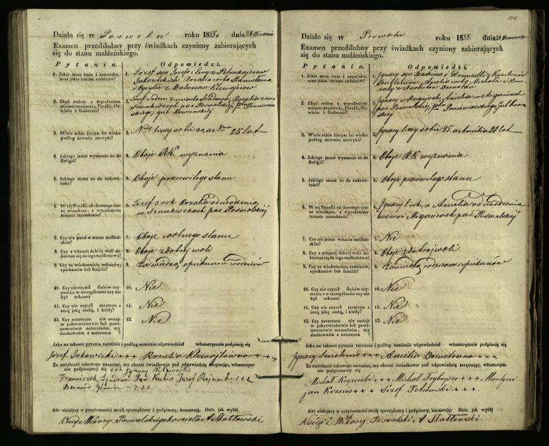Pasvalio Romos katalikų parapijos bažnyčios 1849–1859 metų priešjungtuvinės apklausos knyga