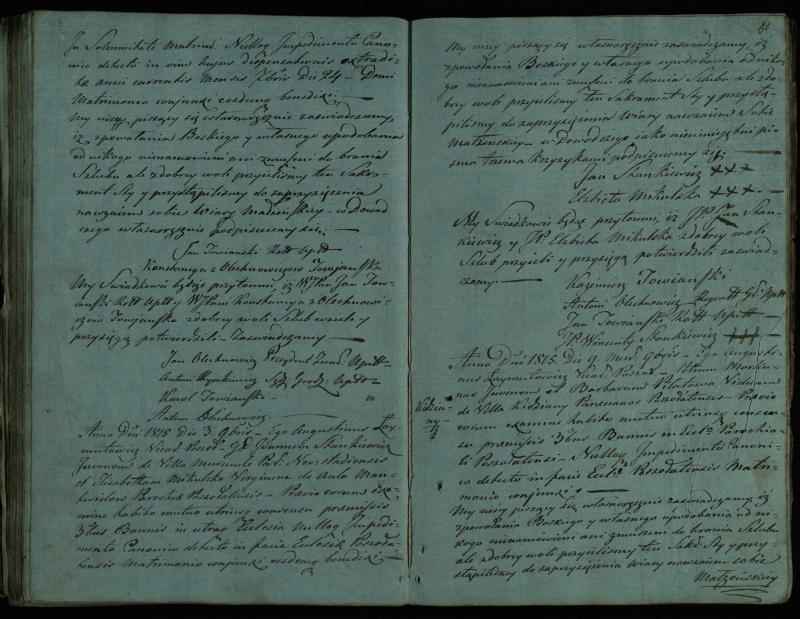 Pušaloto Romos katalikų parapijos bažnyčios 1810–1819 metų jungtuvių metrikų knyga