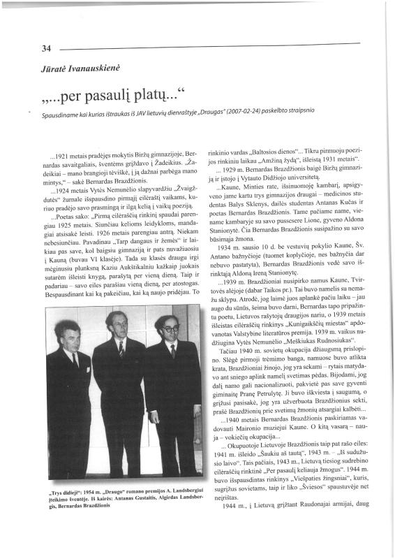 Šiaurietiški atsivėrimai : Pasvalio krašto istorijos ir kultūros žurnalas 2007, nr. 1 (22)