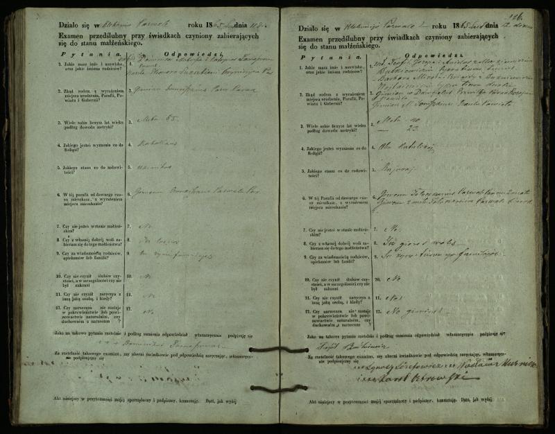 Pasvalio Romos katalikų parapijos bažnyčios 1859–1867 metų priešjungtuvinės apklausos knyga