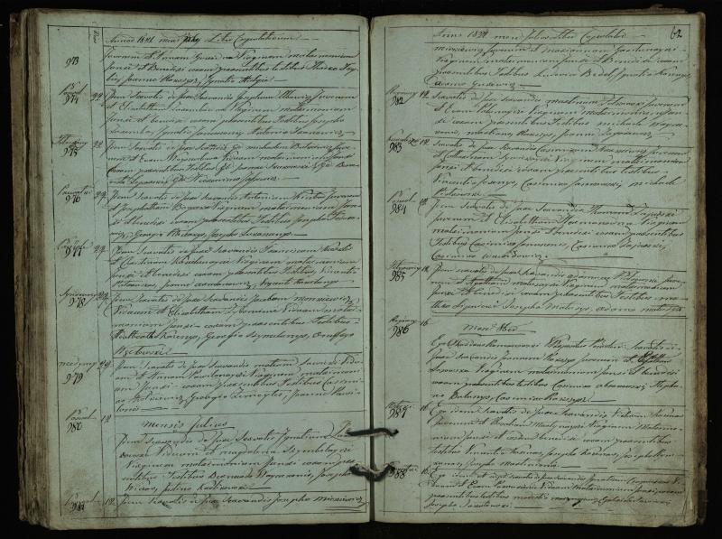 Pasvalio Romos katalikų parapijos bažnyčios 1793–1824 metų jungtuvių metrikų knyga