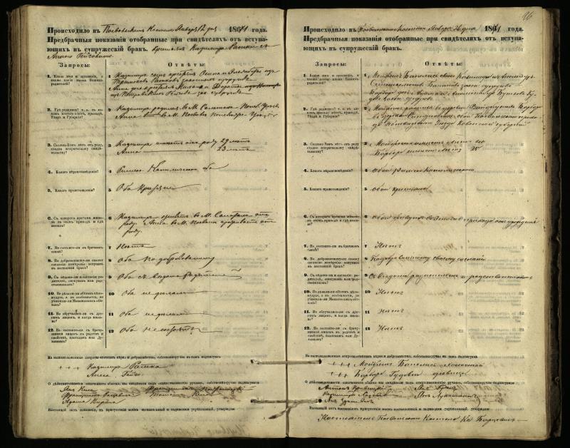 Pasvalio Romos katalikų parapijos bažnyčios 1866–1876 metų priešjungtuvinės apklausos knyga