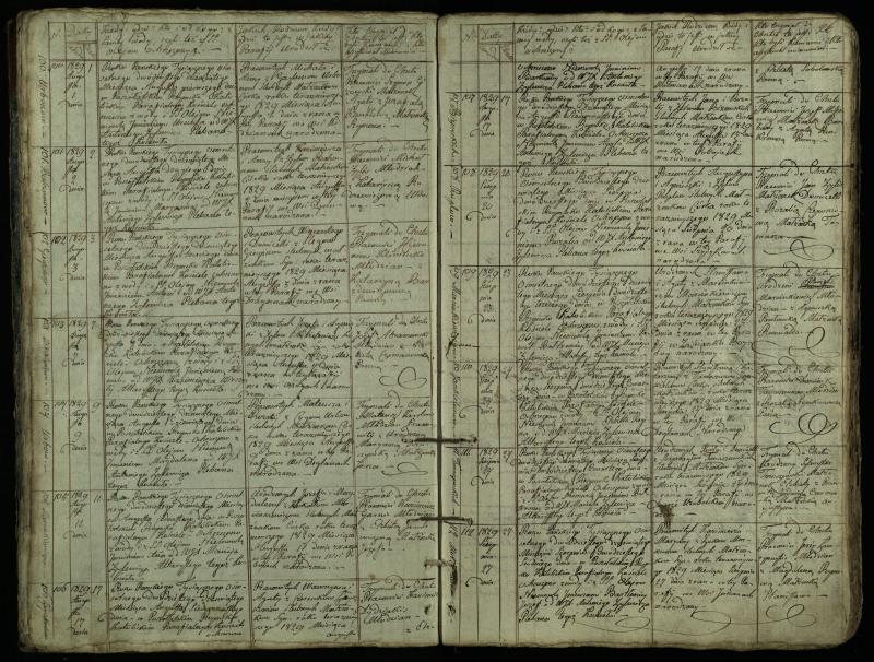 Pušaloto Romos katalikų parapijos bažnyčios 1828–1834 metų krikšto metrikų knyga