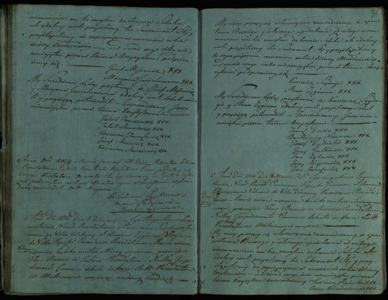 Pušaloto Romos katalikų parapijos bažnyčios 1810–1819 metų jungtuvių metrikų knyga