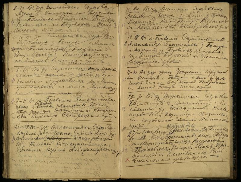 Pasvalio Romos katalikų parapijos bažnyčios 1909–1918 metų krikšto metrikų juodraštis