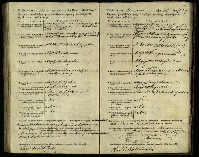 Pasvalio Romos katalikų parapijos bažnyčios 1849–1859 metų priešjungtuvinės apklausos knyga
