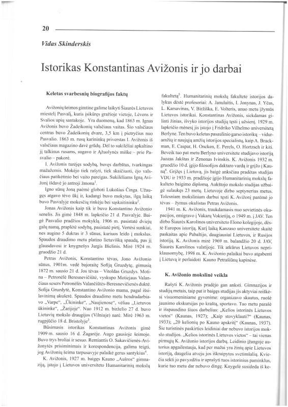 Šiaurietiški atsivėrimai : Pasvalio krašto istorijos ir kultūros žurnalas 2006, nr. 2 (21)
