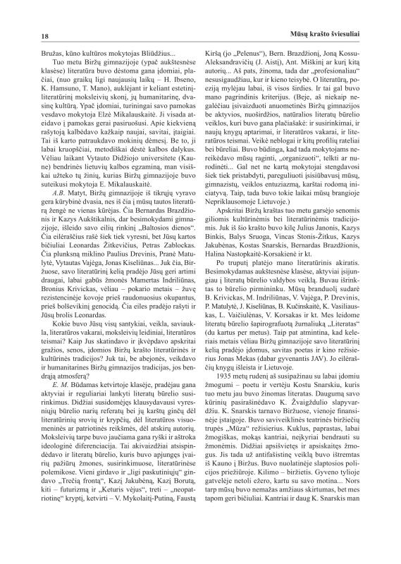 Šiaurietiški atsivėrimai : Pasvalio krašto istorijos ir kultūros žurnalas 2010, nr. 2 (29)