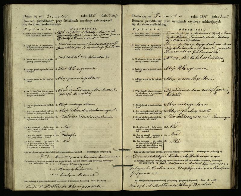 Pasvalio Romos katalikų parapijos bažnyčios 1849–1859 metų priešjungtuvinės apklausos knyga