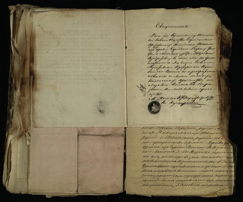 Pušaloto Romos katalikų parapijos bažnyčios 1843–1879 metų gaunamų raštų knyga