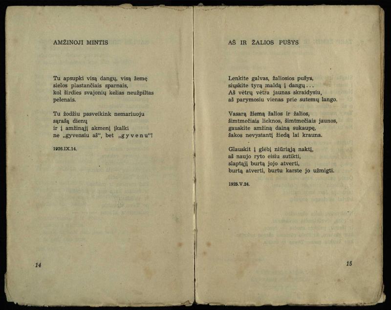 Per pasaulį keliauja žmogus : rinktinė poezija