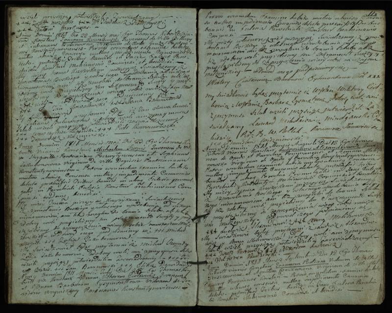 Vaškų (Konstantinavo) Romos katalikų parapijos bažnyčios 1809–1827 metų jungtuvių metrikų knyga