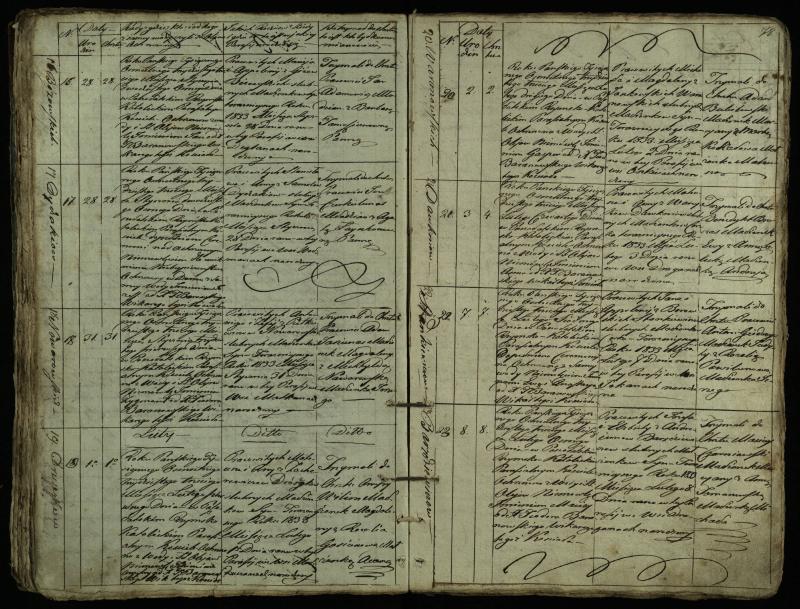 Pušaloto Romos katalikų parapijos bažnyčios 1828–1834 metų krikšto metrikų knyga