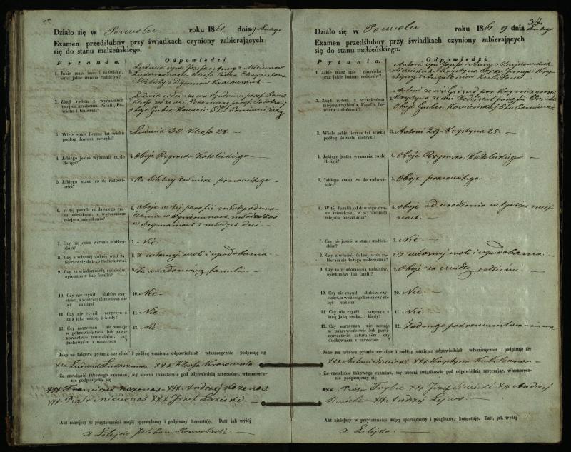 Pasvalio Romos katalikų parapijos bažnyčios 1859–1867 metų priešjungtuvinės apklausos knyga