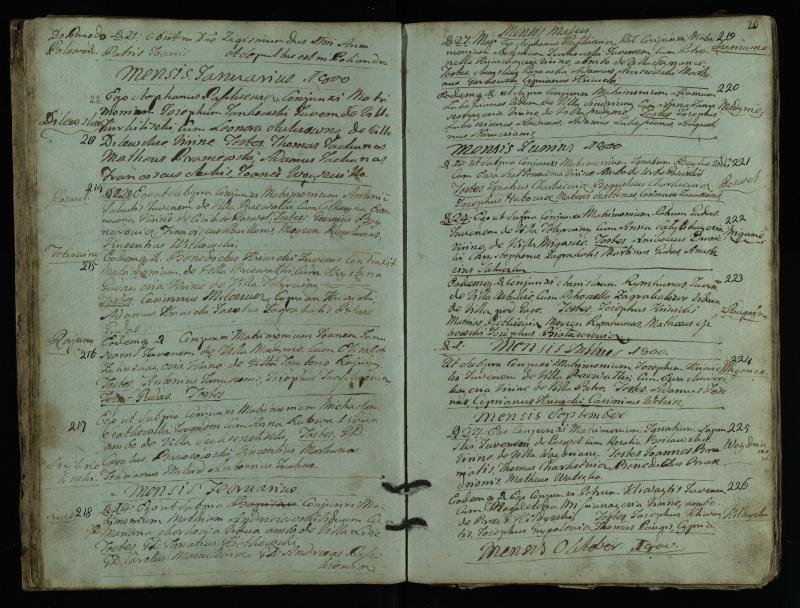 Pasvalio Romos katalikų parapijos bažnyčios 1793–1824 metų jungtuvių metrikų knyga