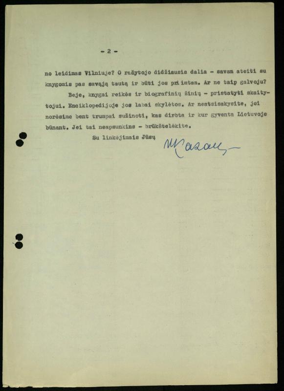 Žurnalisto Vytauto Kazakevičiaus ir rašytojų Mariaus Katiliškio, Zinaidos Nagytės-Katiliškienės korespondencija. 1966–1984 m.