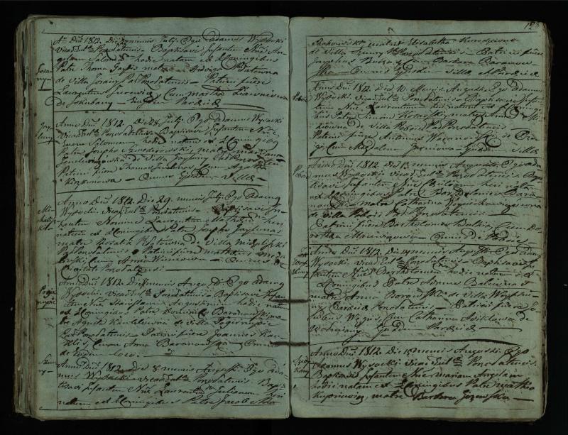 Pušaloto Romos katalikų parapijos bažnyčios 1802–1814 metų krikšto metrikų knyga