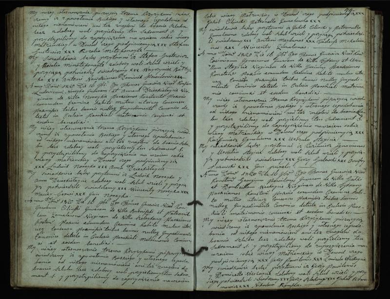 Vaškų (Konstantinavo) Romos katalikų parapijos bažnyčios 1809–1827 metų jungtuvių metrikų knyga