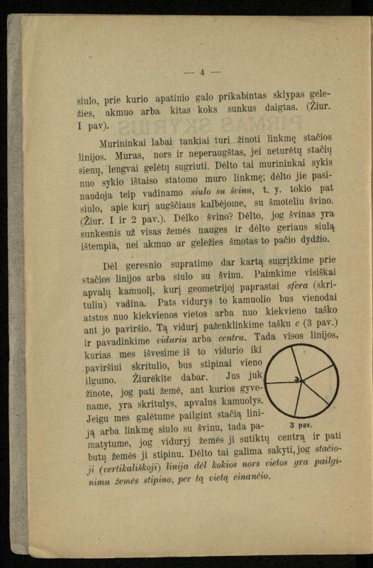 Populiariškas rankvedis fyzikos / parašė P. Neris. – Vilnius: „Vilniaus žinių“ [išleid. ir] sp., 1905. – 100 p.