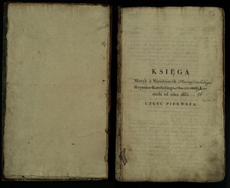 Pušaloto Romos katalikų parapijos bažnyčios 1835–1846 metų krikšto metrikų knyga