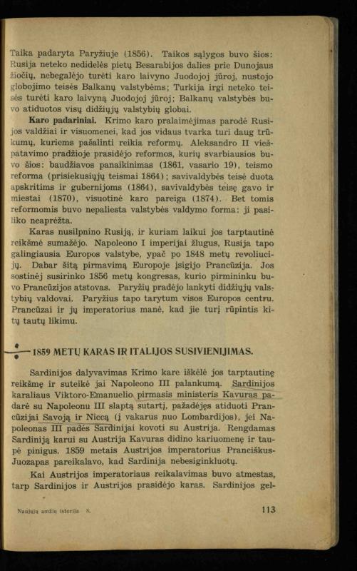 Naujųjų amžių istorija: vadovėlis vidurinėms mokykloms / K. Kliuksinas. – Kaunas: Sakalas, 1936. – 160 p.