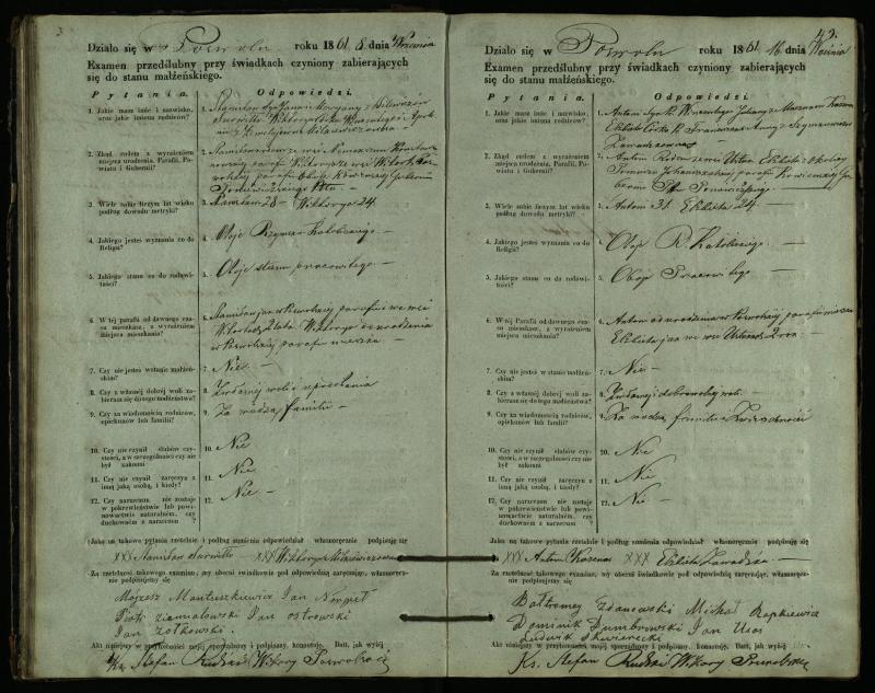 Pasvalio Romos katalikų parapijos bažnyčios 1859–1867 metų priešjungtuvinės apklausos knyga