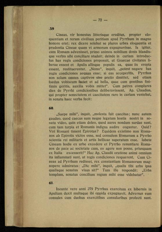 Lotynų kalbos chrestomatija: vidurinėms mokykloms vadovėlis (3-sios ir 4-sios klasės kursas) / K. Kliuksinas. – [Kaunas]: Koper. s-ga „Spaudos fondas“, 1932. – 191 p.