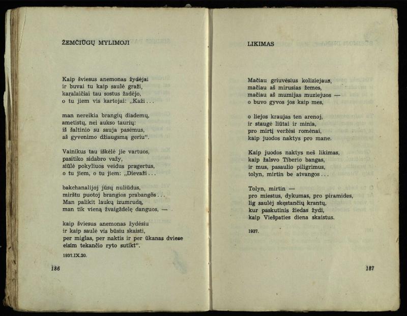 Per pasaulį keliauja žmogus : rinktinė poezija