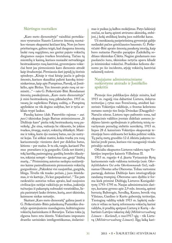 Šiaurietiški atsivėrimai : Pasvalio krašto istorijos ir kultūros žurnalas 2015, nr. 2 (39)