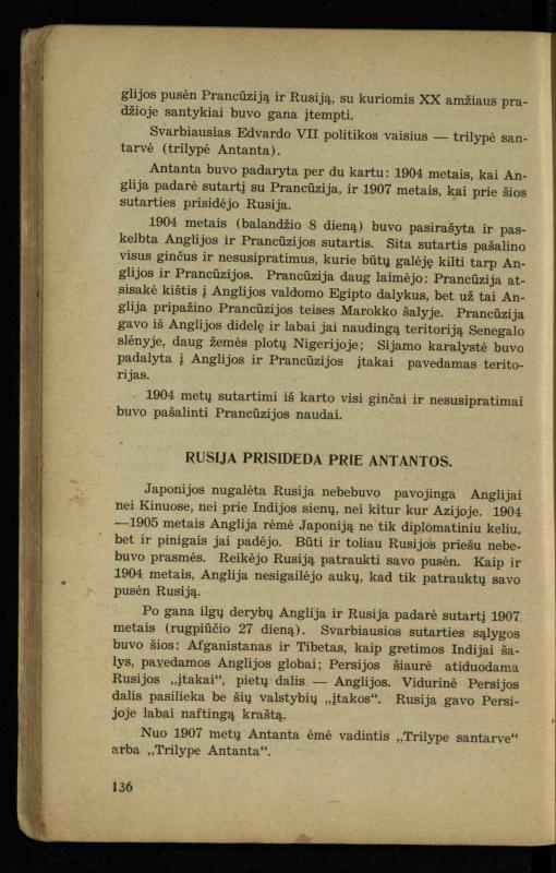 Naujųjų amžių istorija: vadovėlis vidurinėms mokykloms / K. Kliuksinas. – Kaunas: Sakalas, 1936. – 160 p.