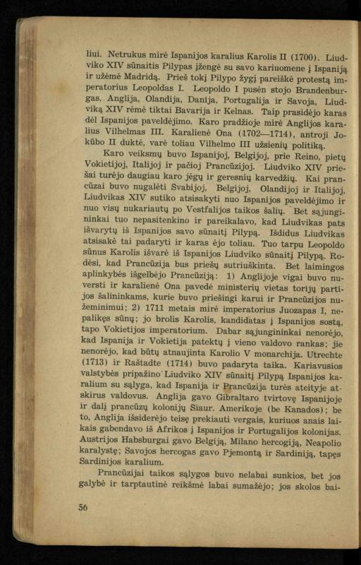 Naujųjų amžių istorija: vadovėlis vidurinėms mokykloms / K. Kliuksinas. – Kaunas: Sakalas, 1936. – 160 p.