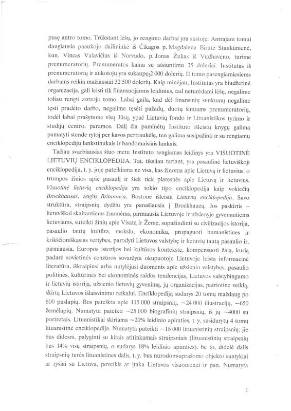 Lietuvių filologo, „Visuotinės lietuvių enciklopedijos“ vyriausiojo redaktoriaus, vertėjo, žurnalisto Antano Elizeušo Račio darbas „Mokslo ir enciklopedijų leidybos institutas ir enciklopedijų leidyba“