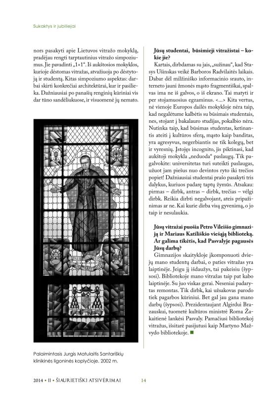 Šiaurietiški atsivėrimai : Pasvalio krašto istorijos ir kultūros žurnalas 2014, nr. 2 (37)