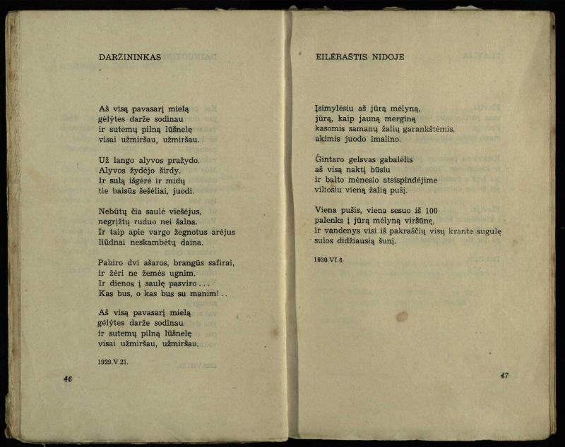 Per pasaulį keliauja žmogus : rinktinė poezija
