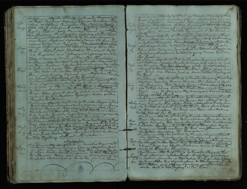 Pušaloto Romos katalikų parapijos bažnyčios 1802–1814 metų krikšto metrikų knyga