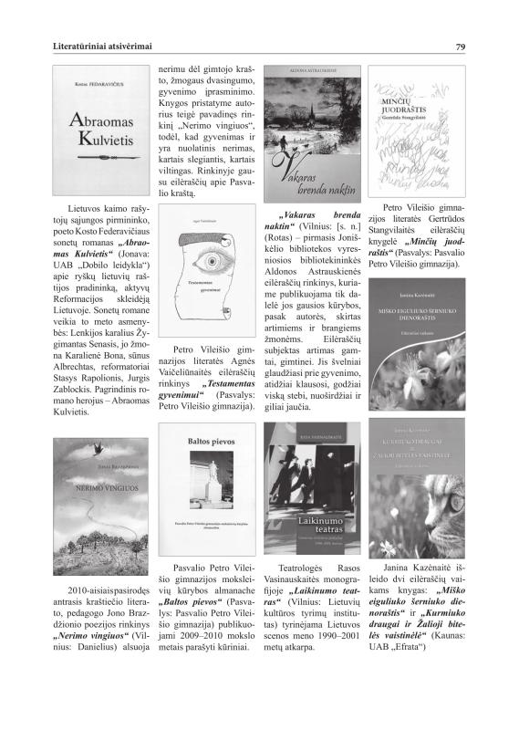 Šiaurietiški atsivėrimai : Pasvalio krašto istorijos ir kultūros žurnalas 2011, nr. 1 (30)