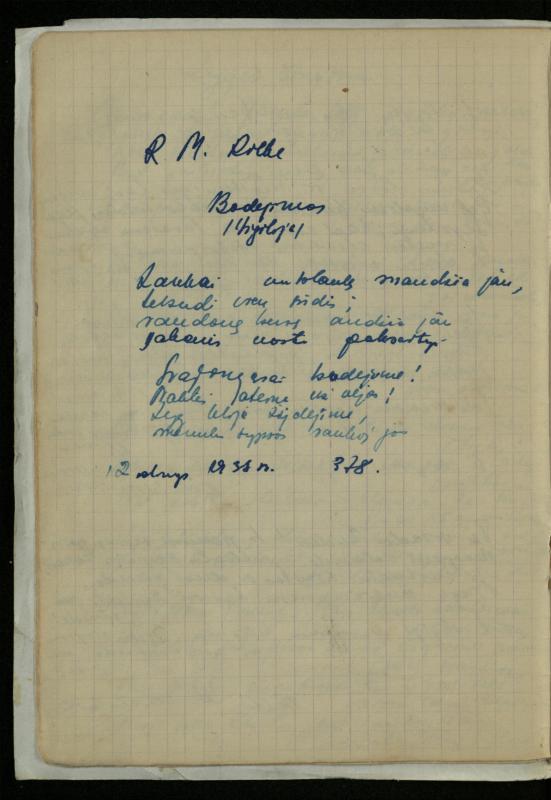 Žurnalisto, literato, vertėjo Kazimiero Pūro „Išrašai poezijos posmų iš tarpukario metų spaudos ir knygų“