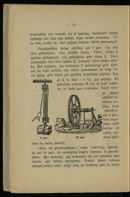 Populiariškas rankvedis fyzikos / parašė P. Neris. – Vilnius: „Vilniaus žinių“ [išleid. ir] sp., 1905. – 100 p.