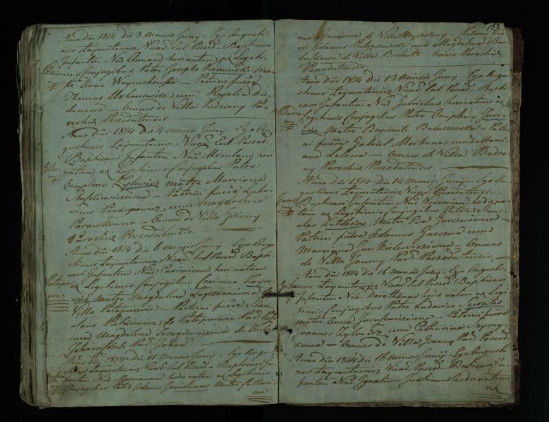 Pušaloto Romos katalikų parapijos bažnyčios 1802–1814 metų krikšto metrikų knyga