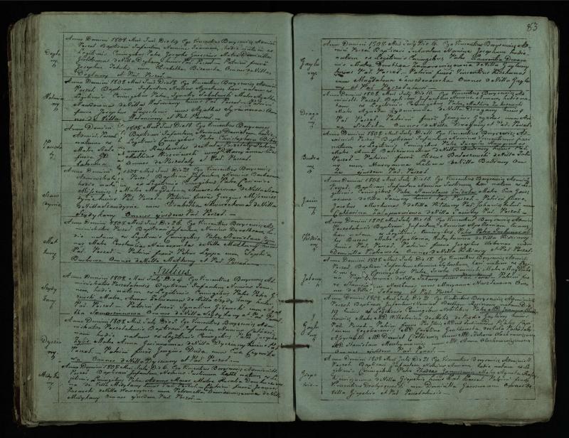 Pušaloto Romos katalikų parapijos bažnyčios 1802–1814 metų krikšto metrikų knyga