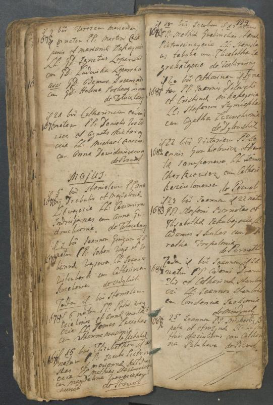 Pasvalio Romos katalikų parapijos bažnyčios 1749–1772 metų krikšto metrikų knyga