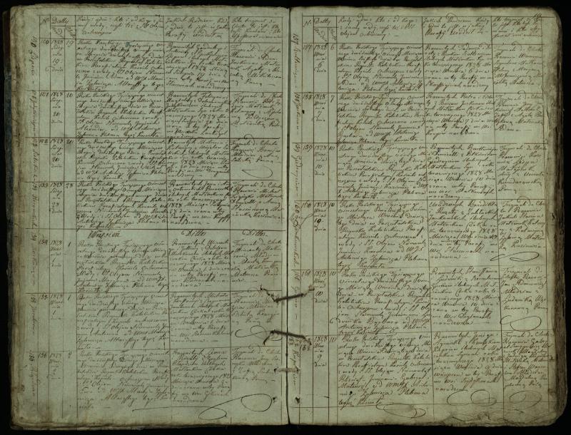 Pušaloto Romos katalikų parapijos bažnyčios 1828–1834 metų krikšto metrikų knyga