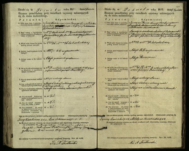 Pasvalio Romos katalikų parapijos bažnyčios 1849–1859 metų priešjungtuvinės apklausos knyga