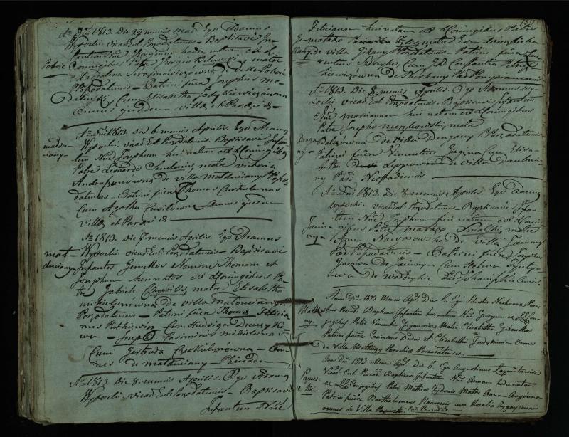 Pušaloto Romos katalikų parapijos bažnyčios 1802–1814 metų krikšto metrikų knyga