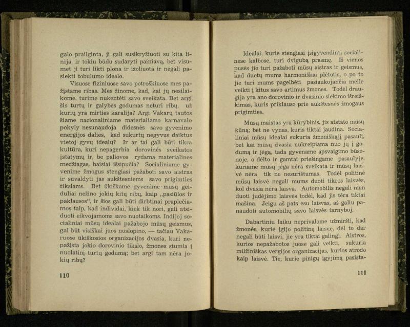 Nacionalizmas: nacionalizmas Vakaruose; Nacionalizmas Japonijoj; Nacionalizmas Indijoj / Rabindranath Tagore. – Kaunas: [s.n.], 1937. – 122, [2] p.