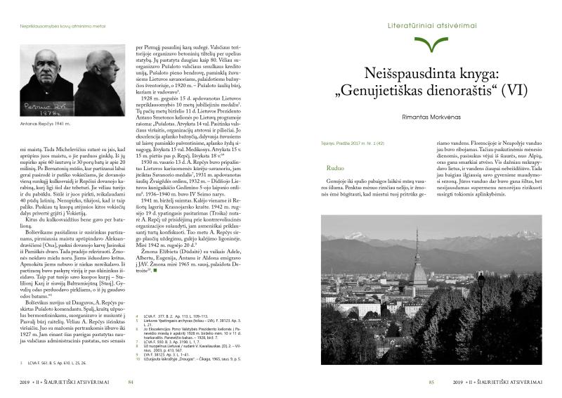 Šiaurietiški atsivėrimai : Pasvalio krašto istorijos ir kultūros žurnalas 2019, nr. 2 (47)