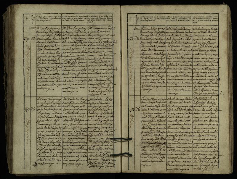 Pasvalio Romos katalikų parapijos bažnyčios 1827–1837 metų jungtuvių metrikų knyga