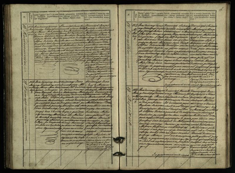 Pumpėnų Romos katalikų parapijos bažnyčios 1827–1836 metų jungtuvių metrikų knyga